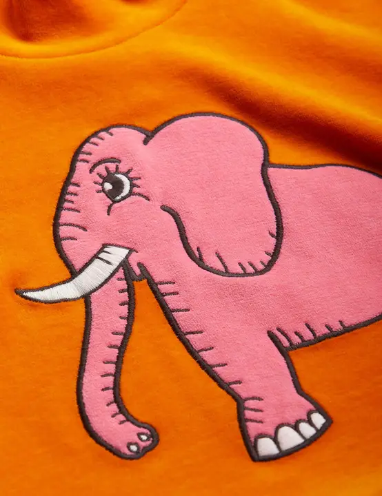 4 Elephants Velour Sweatshirt