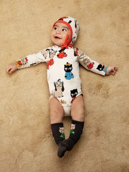 Mini Babies Wrap Bodysuit