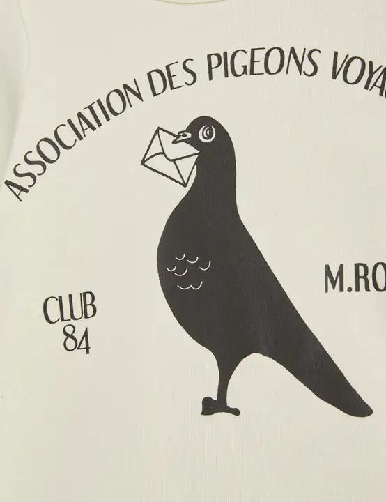 Pigeon T-Shirt Offwhite