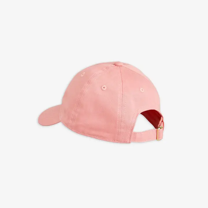 Pigeon Embroidered Cap Pink