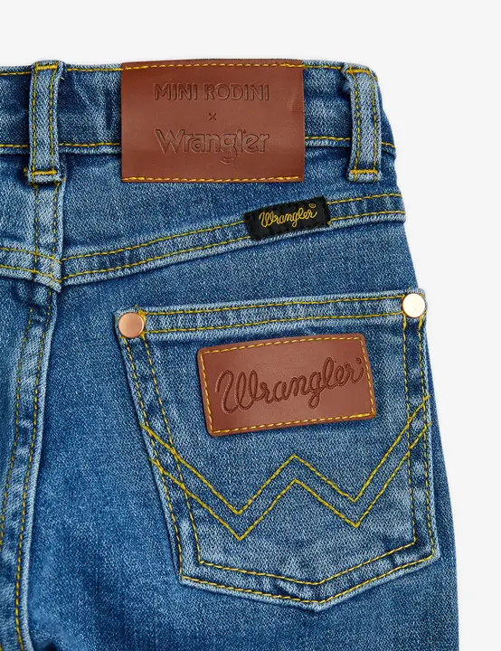 M.Rodini x Wrangler Flared Jeans Blue