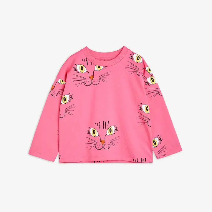 Pink cat sweatshirt shop