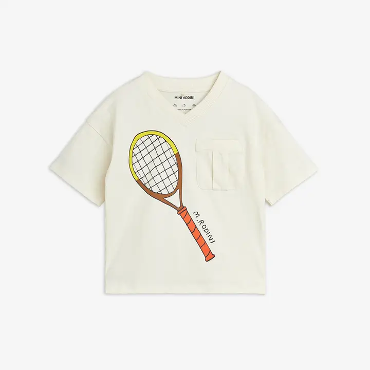 Mini Rodini Tennis-print cotton sweatshirt - Neutrals