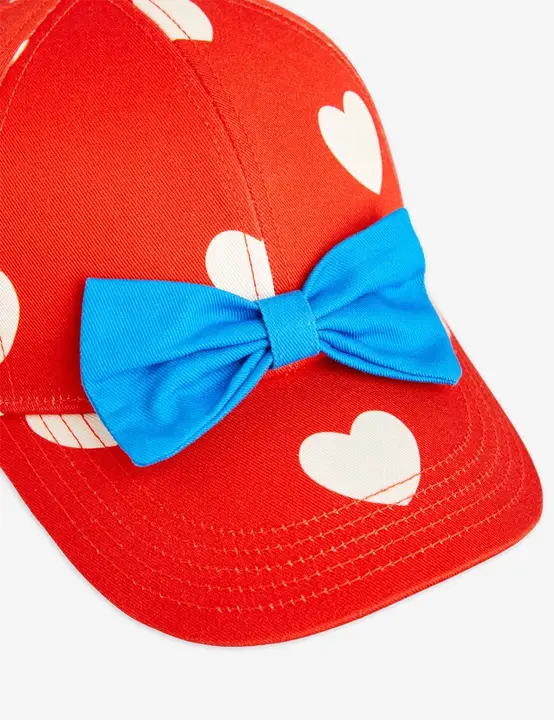 Hearts Bow Cap