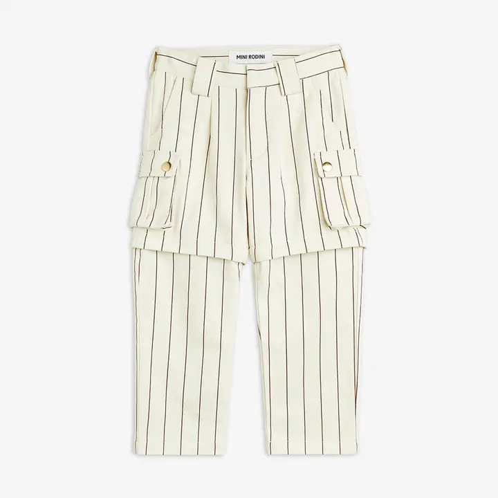 Stripe Cargo Pants