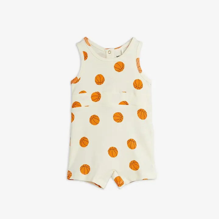 Basketball Baby Playsuit