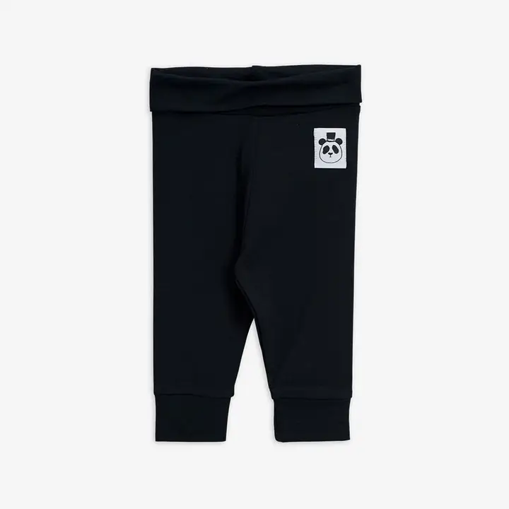 MINI RODINI RABBIT NEWBORN LEGGINGS black MINI RODINI RABBIT NEWBORN LEGGINGS black