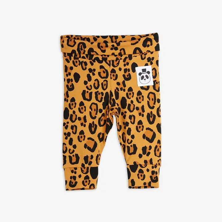 Basic Leopard Newborn Leggings