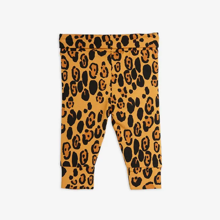 Basic Leopard Newborn Leggings