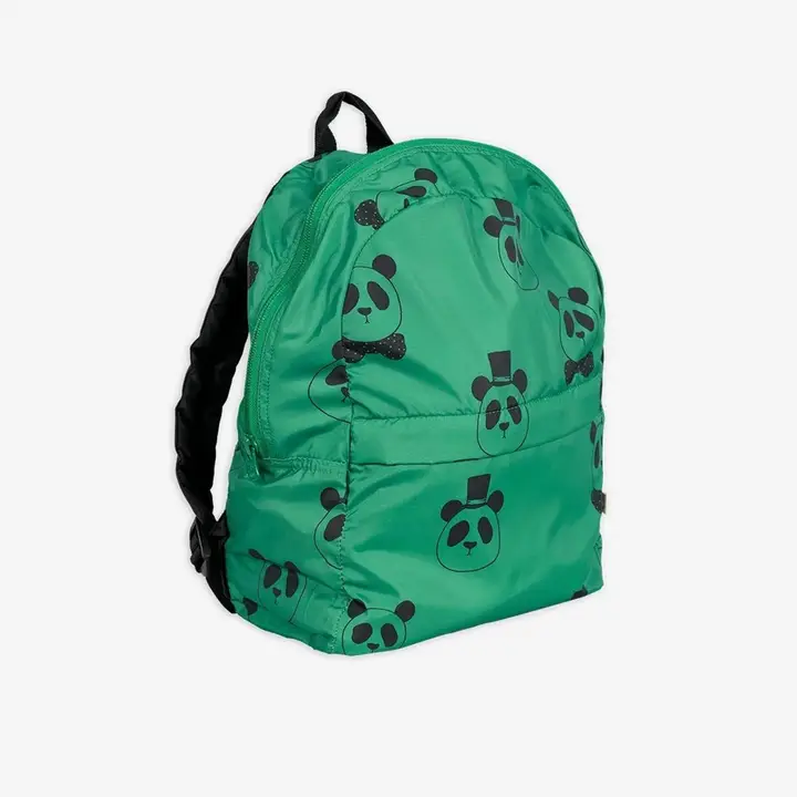 Panda Kids Backpack Green