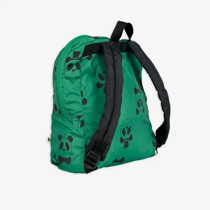 Panda Kids Backpack Green