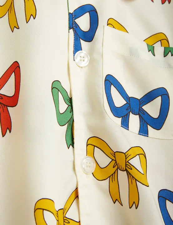 Bow Woven Shirt