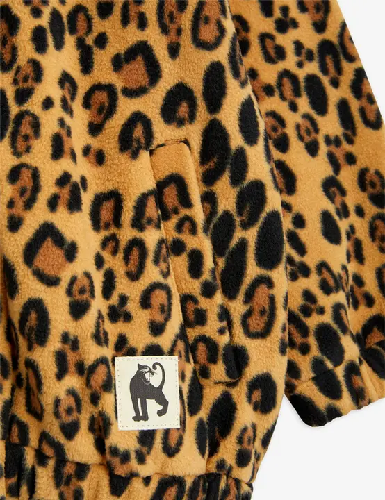 Leopard Fleece Jacket