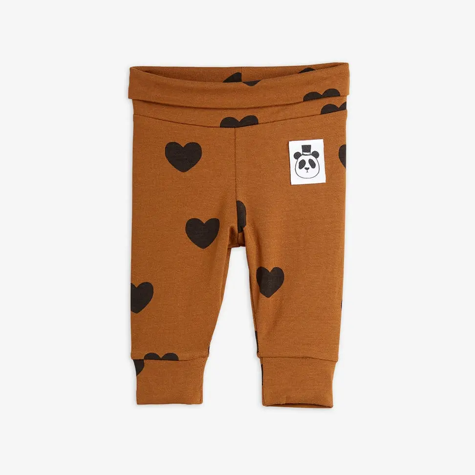 Basic Hearts Newborn Leggings-image-0