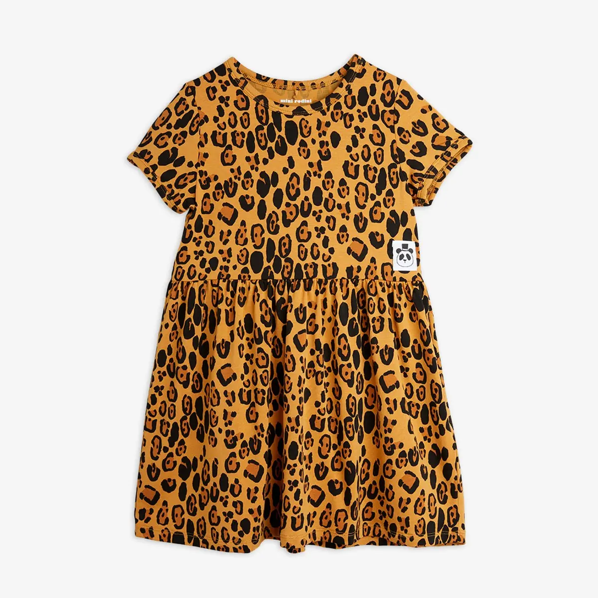 Basic Leopard Dress-image-0