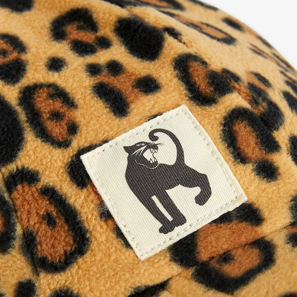 Leopard Fleece Cap-image-2