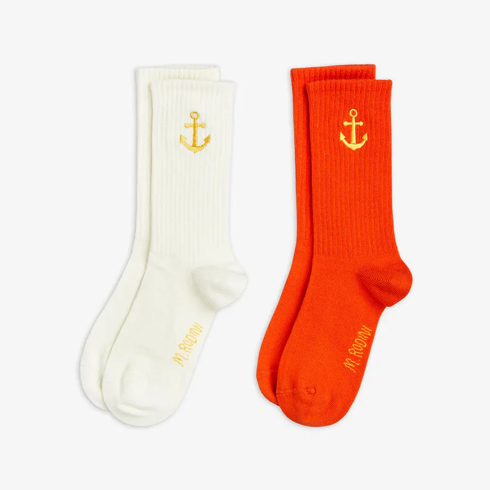 2-pack Anchor Socks Embroidered-image-0