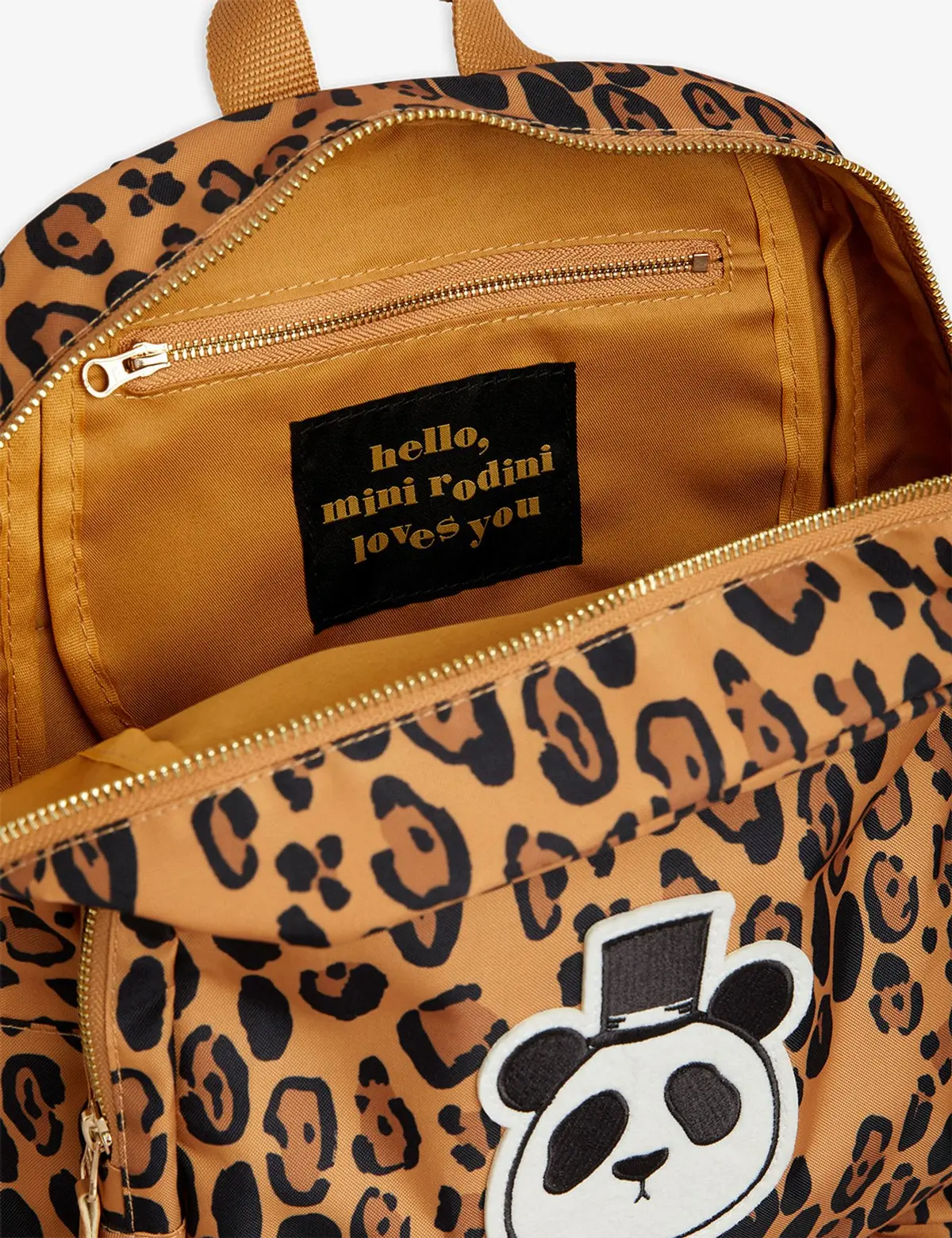 Panda Backpack Leopard-image-3