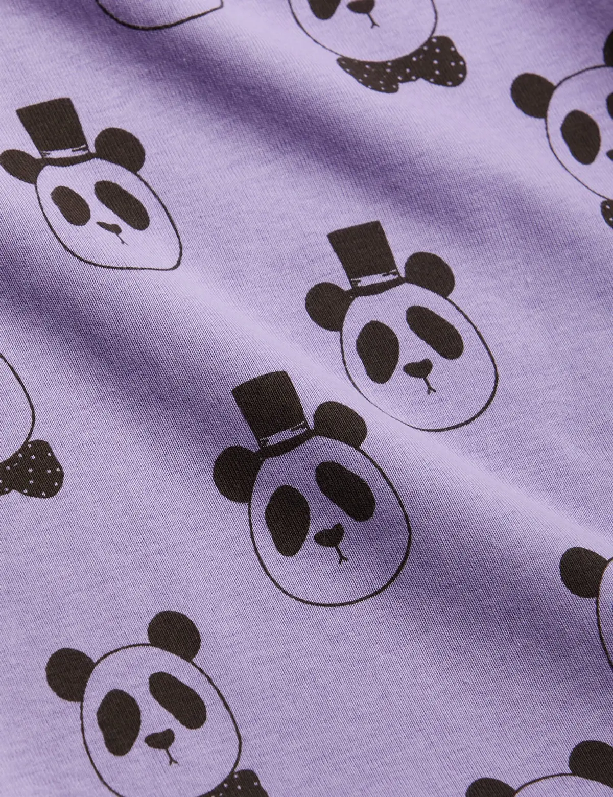 Panda T-shirt Lila-image-2