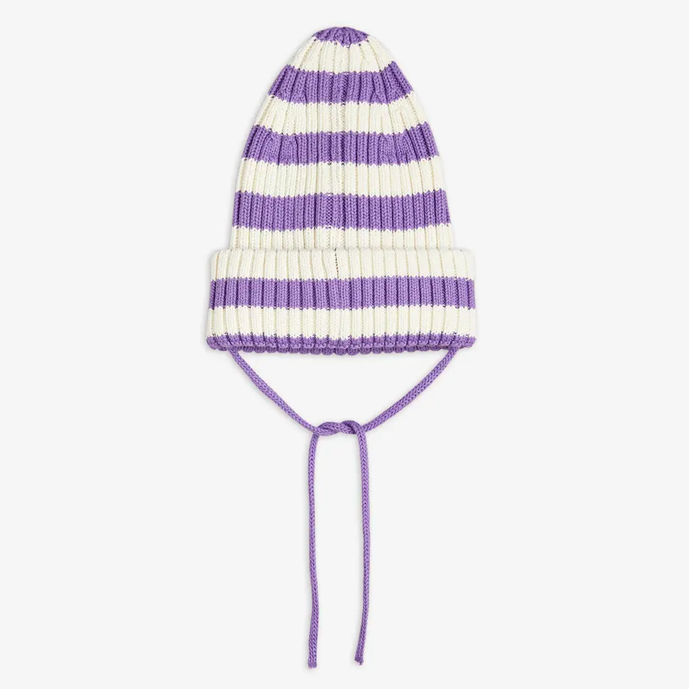 Stripe Rib Hat-image-1