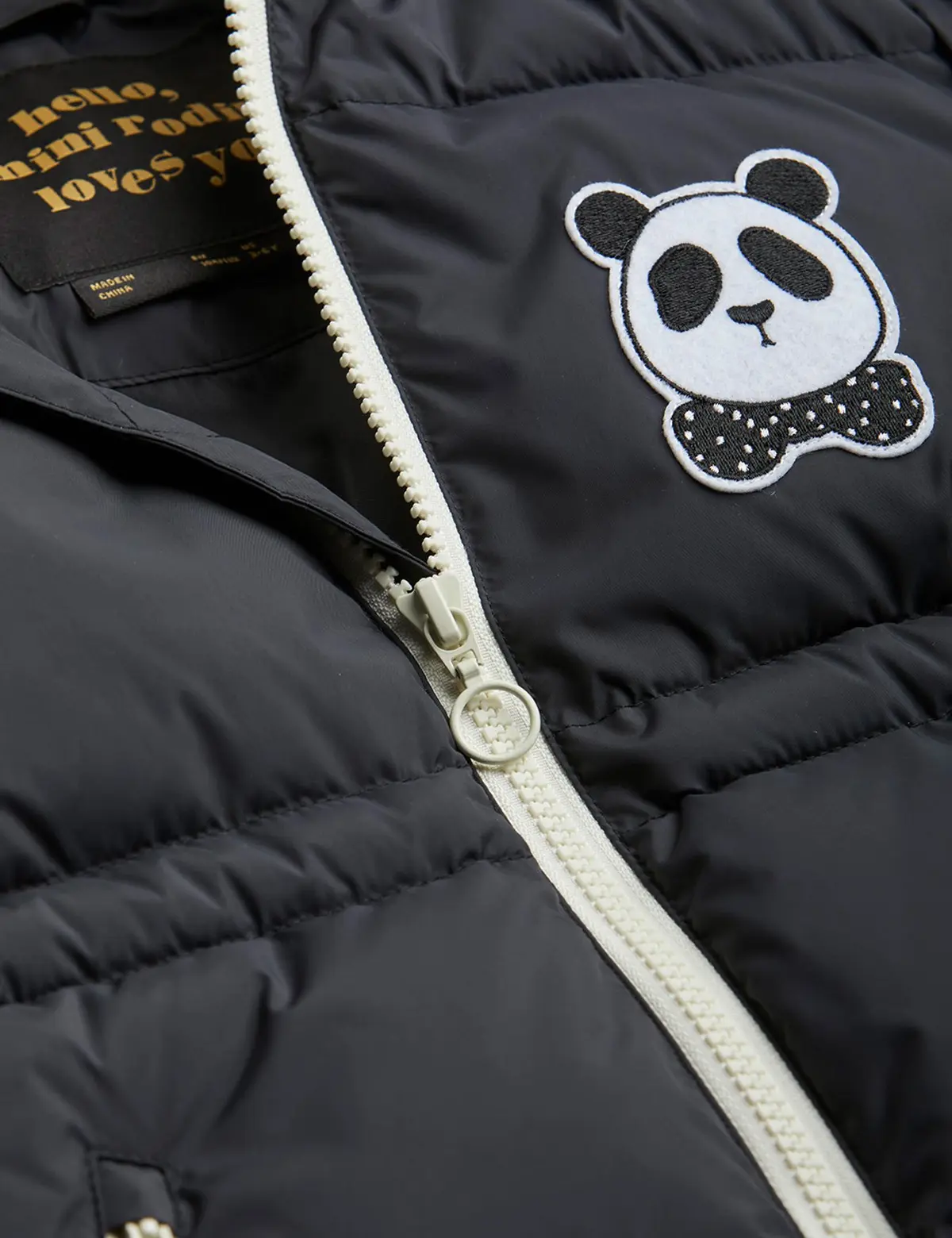 Panda Puffer Jacket-image-4