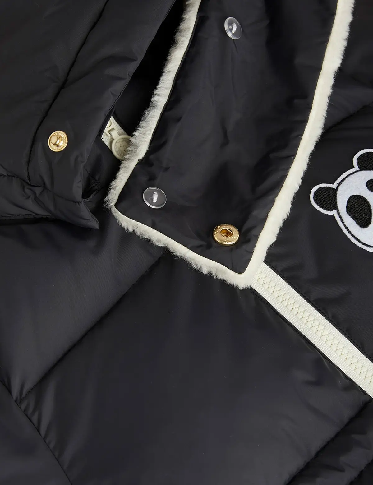 Panda Puffer Jacket-image-3