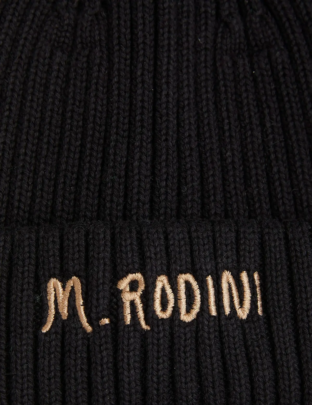 M.Rodini Rib Hat Black-image-2