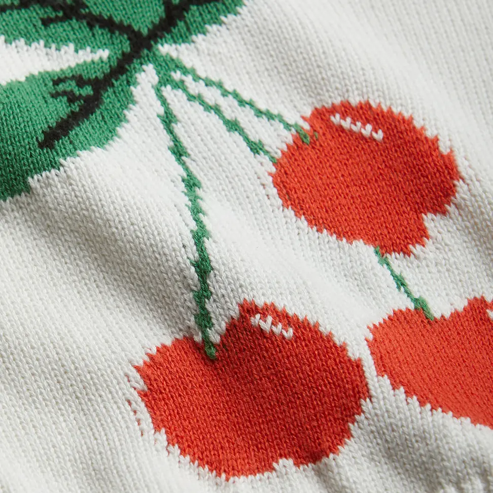 Cherry Knitted Sweater-image-2