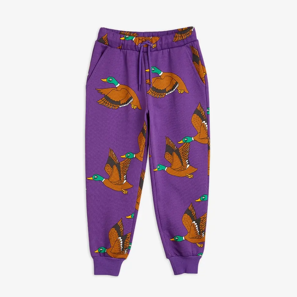 Ducks Sweatpants Purple-image-0