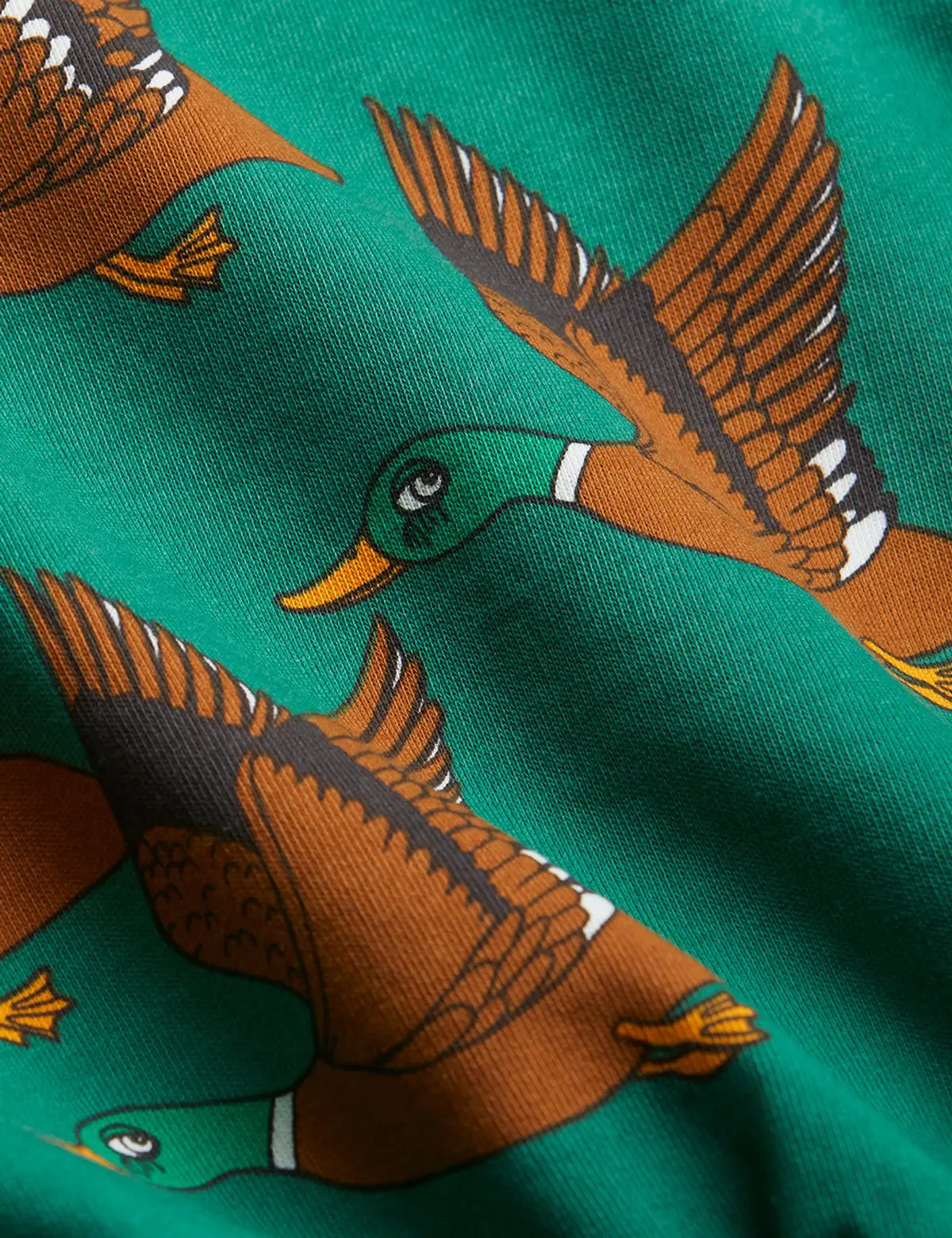 Ducks Half Zip Sweatshirt-image-4