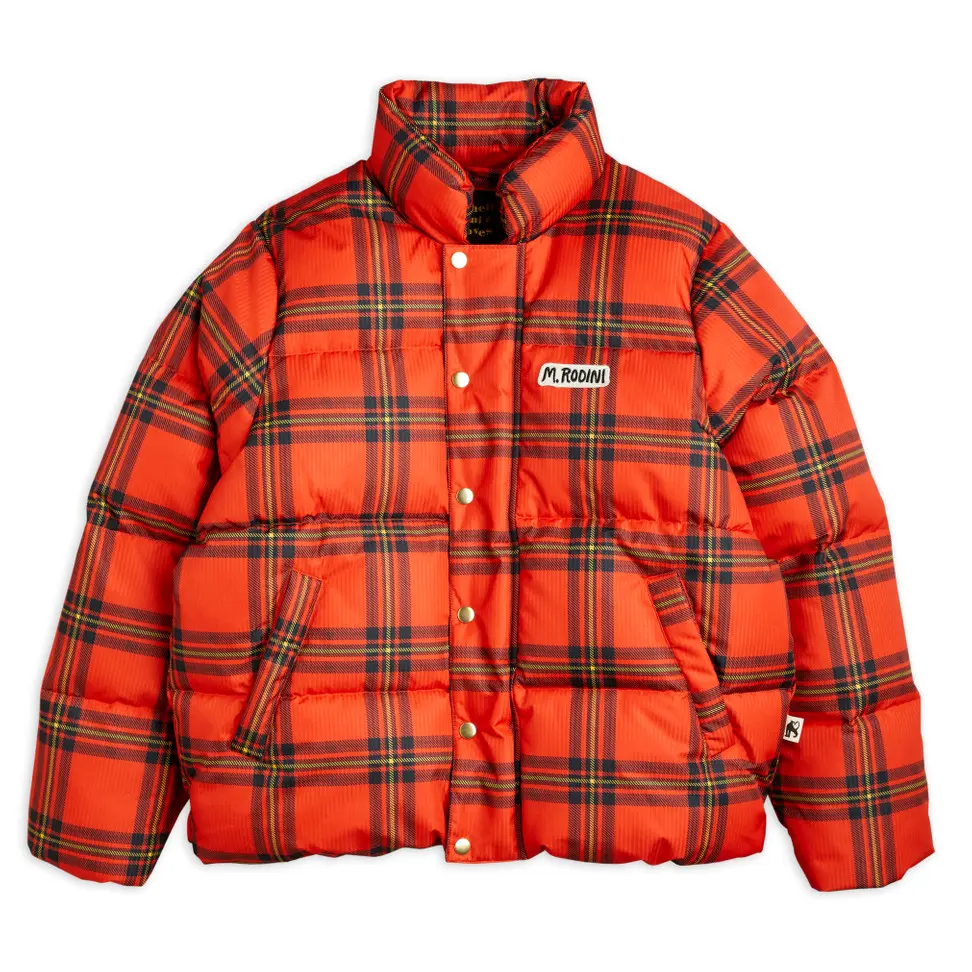 Adult Check Puffer Jacket-image-5