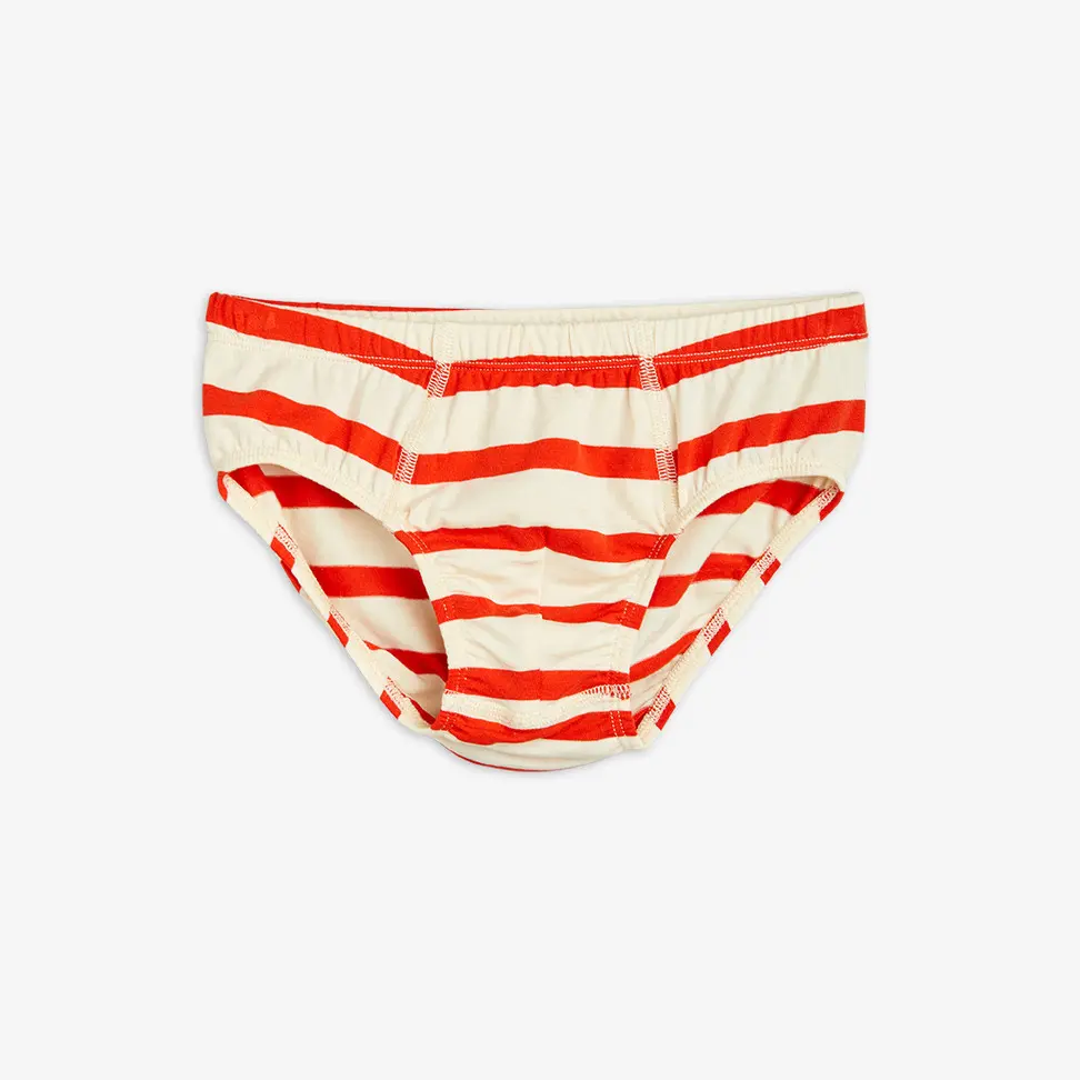 Upcycled Stripe Briefs-image-0