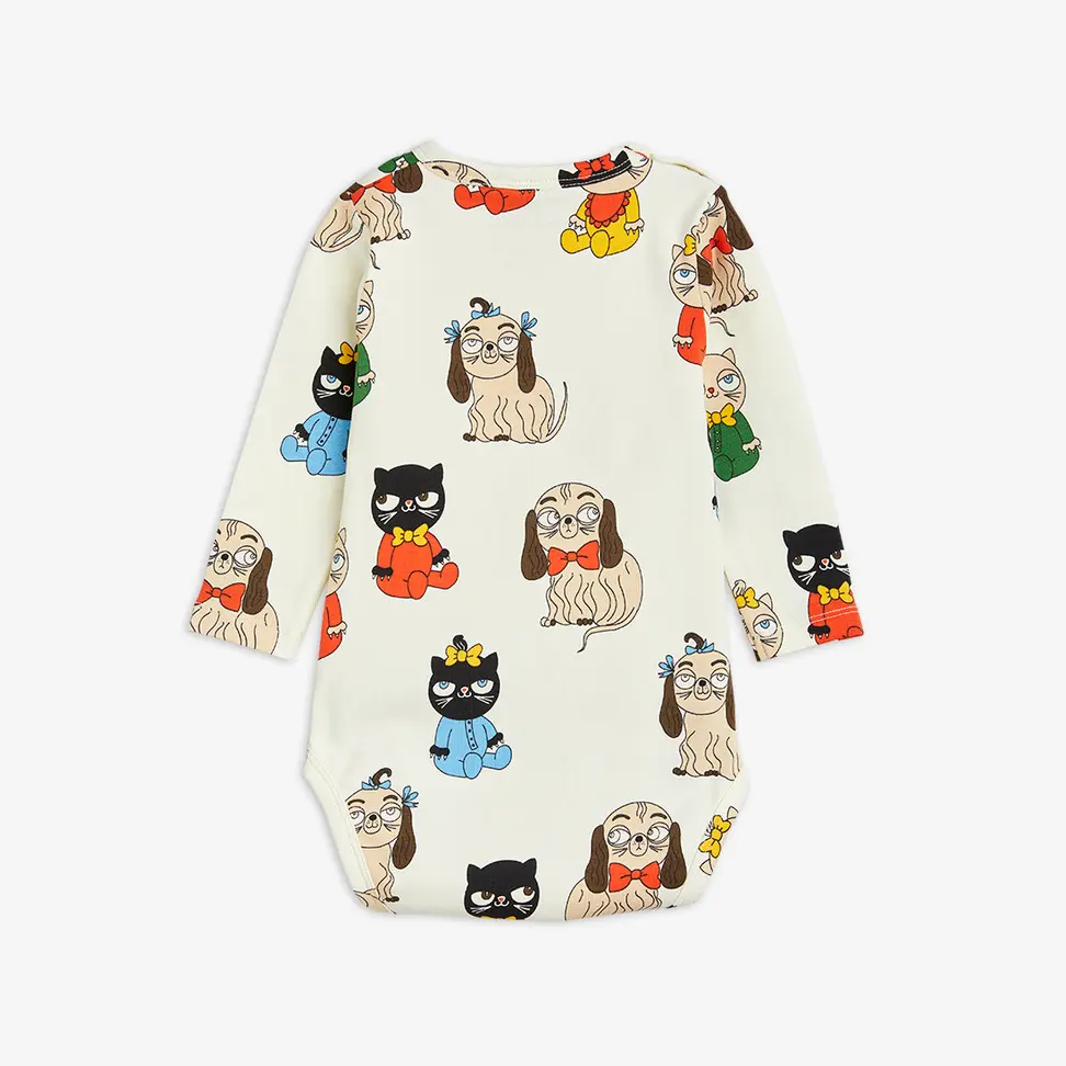 Mini Babies Long Sleeve Bodysuit-image-1
