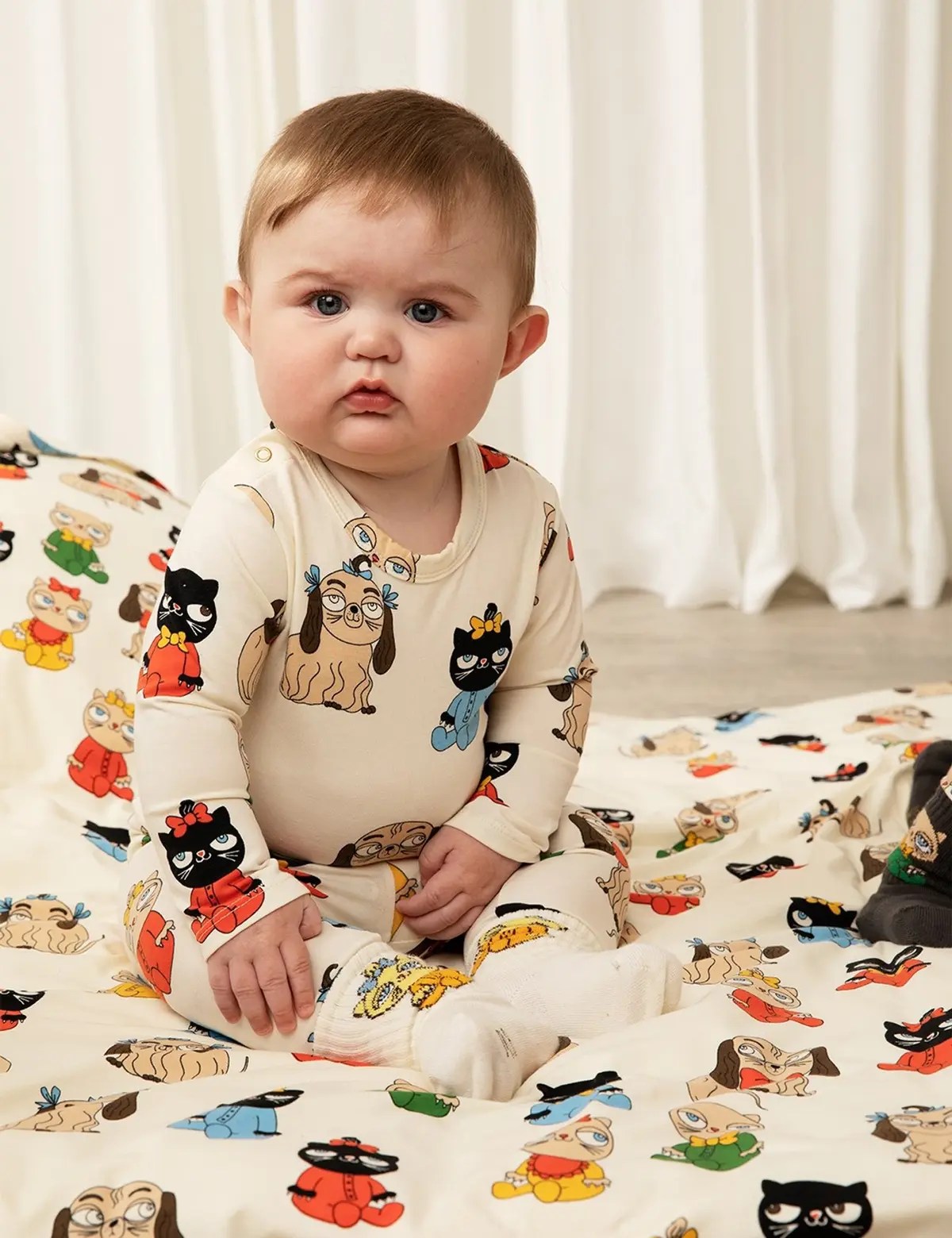 Mini Babies Long Sleeve Bodysuit-image-5