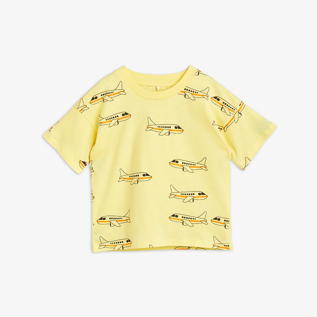 længde Skulle klimaks Airplane T-Shirt Yellow | Mini Rodini