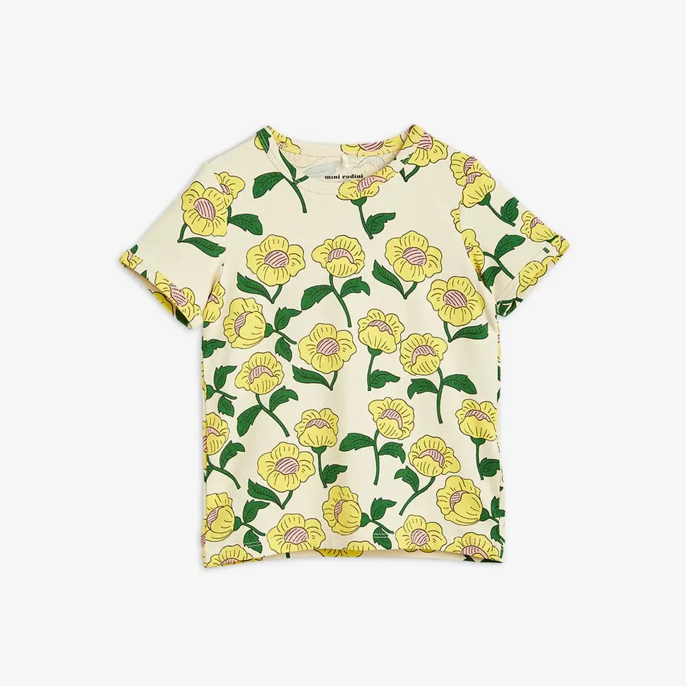 Flowers T-Shirt Yellow-image-0