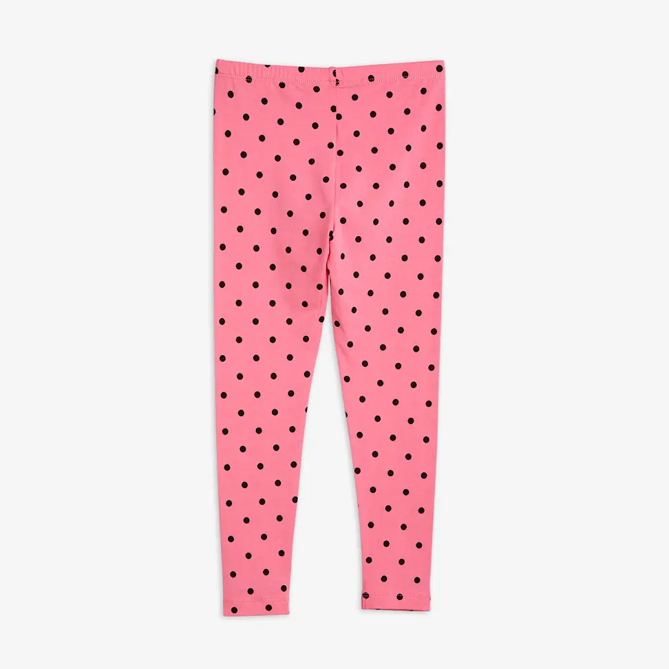 Polka Dot Leggings Pink-image-1