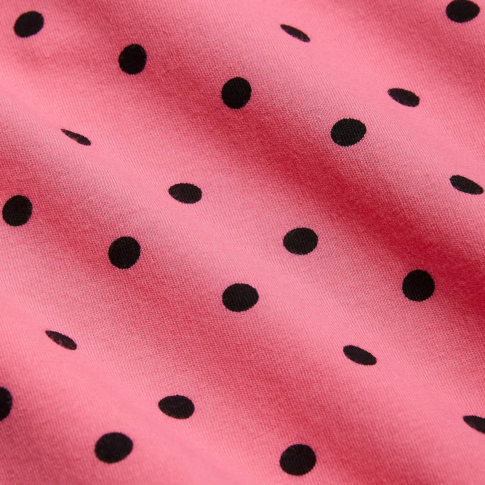 Polka Dot Leggings Pink-image-3