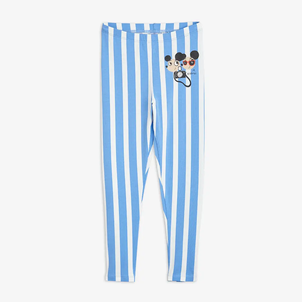 Ritzratz Stripe Leggings Blue-image-4