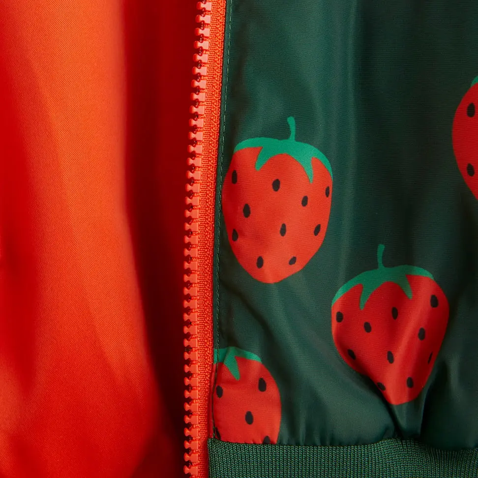 Strawberries Baseball Jacket-image-3