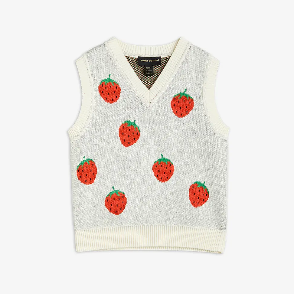 Strawberries Sweater vest-image-0