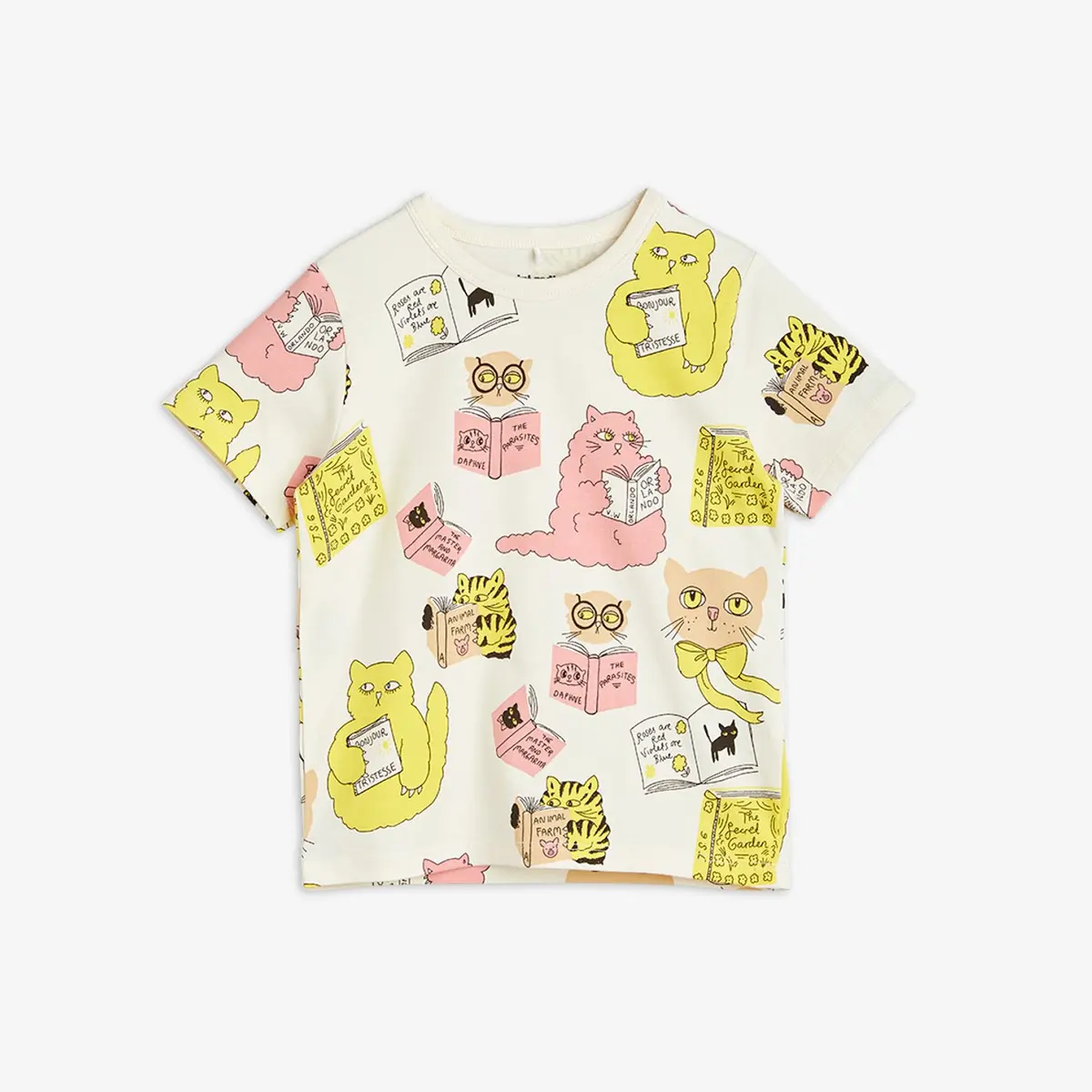 Reading Cats T-Shirt-image-0