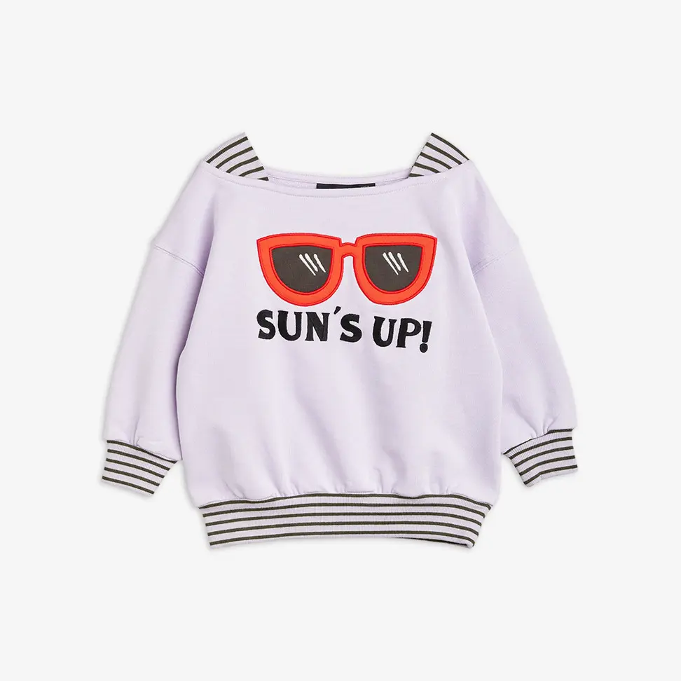 Sun's Up Broderad Sweatshirt-image-0
