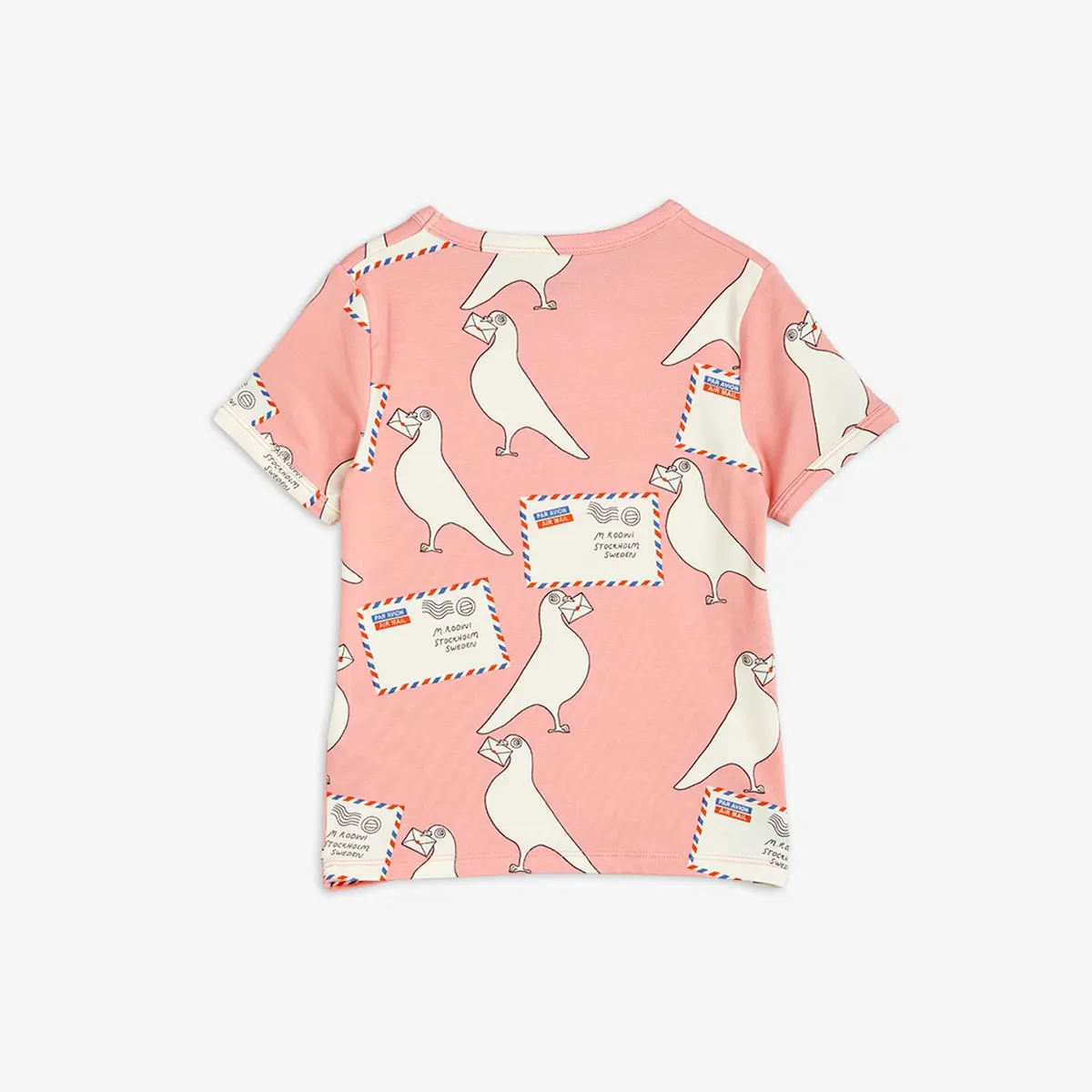 Pigeons T-Shirt Rosa-image-1