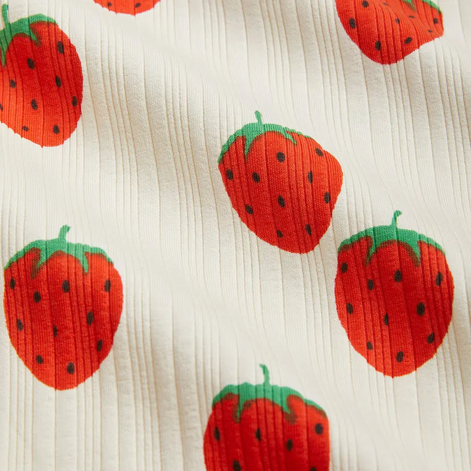 Strawberries Baby Jumpsuit-image-3