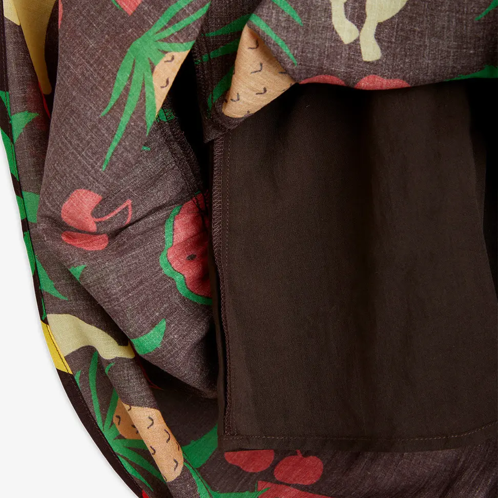 Fruits Woven Dress-image-4