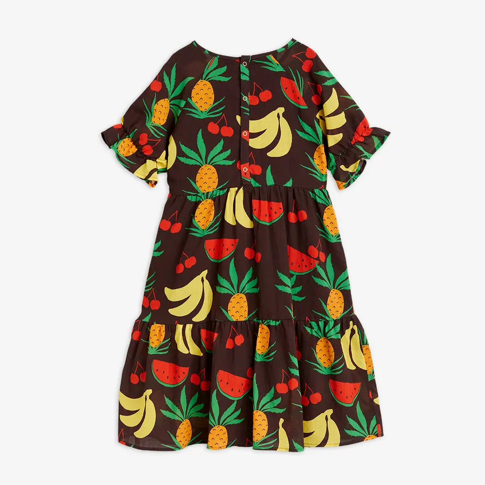 Fruits Woven Dress-image-1