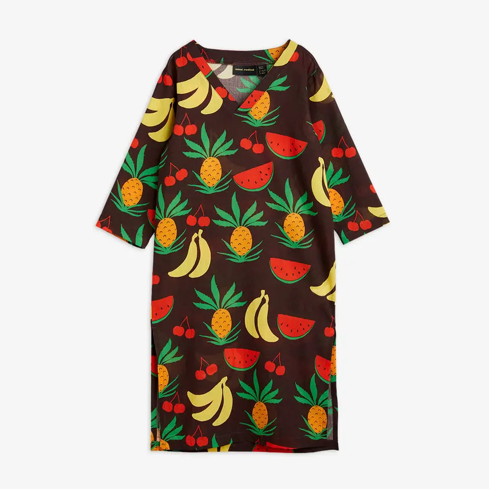 Fruits Woven Kaftan-image-0