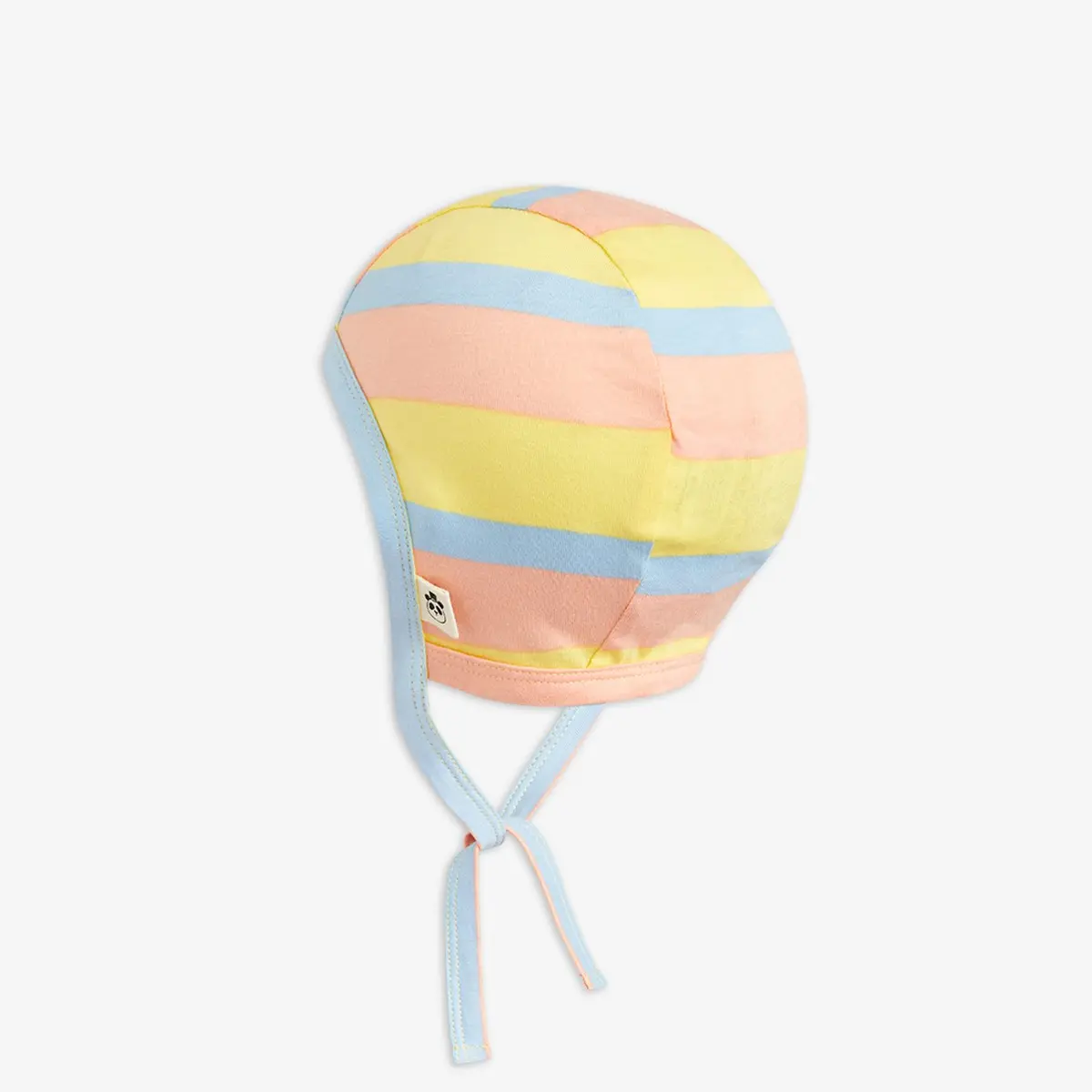 Pastel Stripe Baby Hat-image-1