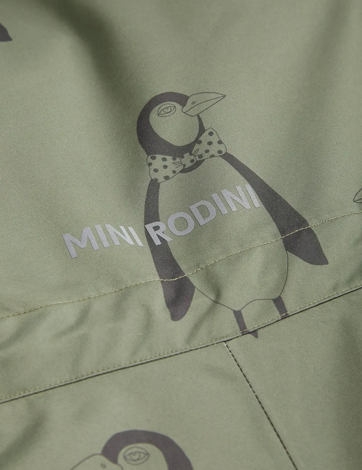 Penguin Kebnekaise Snowsuit Green | Mini Rodini